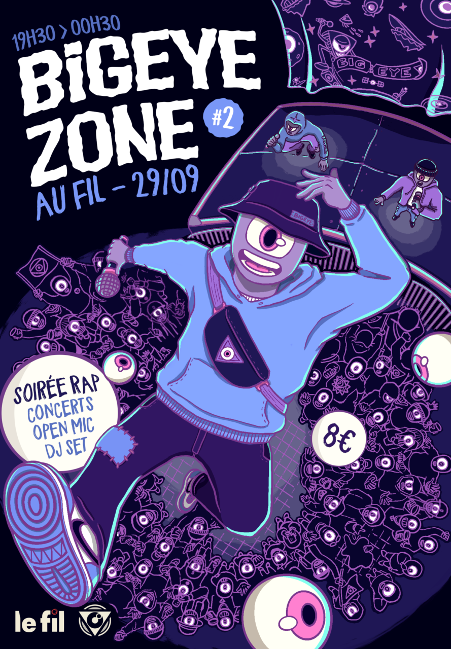 AFFICHE BIGEYE ZONE - VF