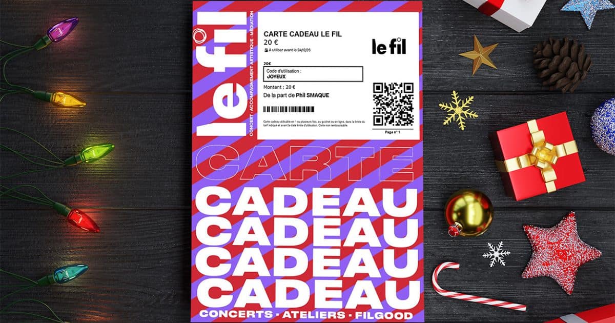 Carte cadeau - Le fil